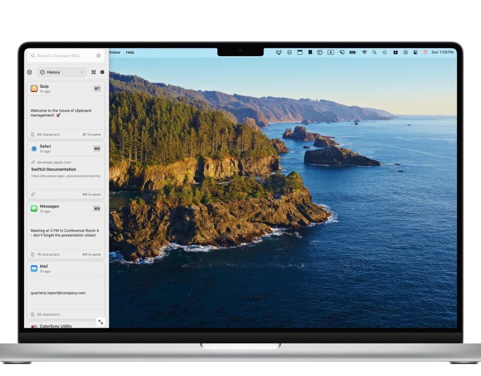 Quip هو تطبيق إدارة الحافظة الذكية لنظام التشغيل iOS و Mac