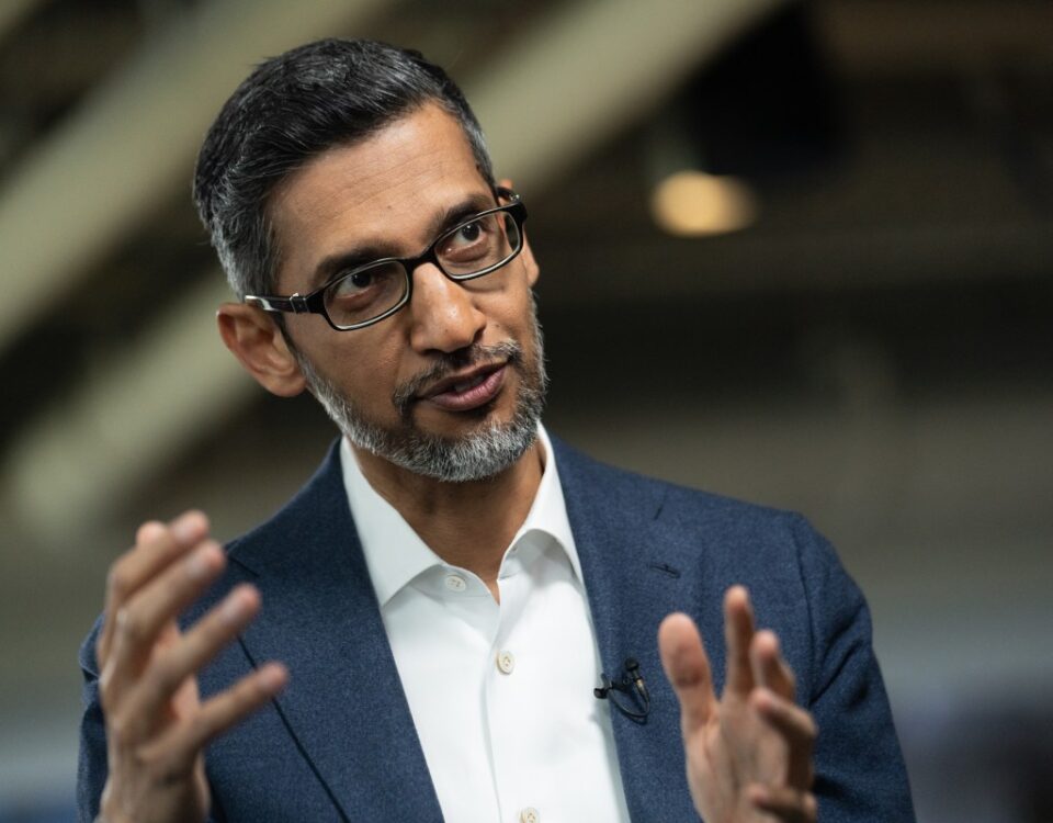 Sundar Pichai, chief executive officer of Alphabet
