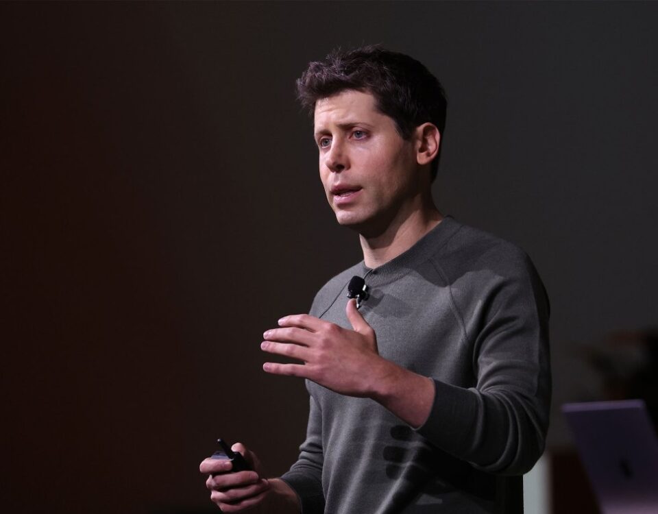 OpenAI CEO Sam Altman speaks during the OpenAI DevDay event on November 06, 2023 in San Francisco, California.