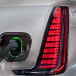 CADILLAC Escalade EV charging plug