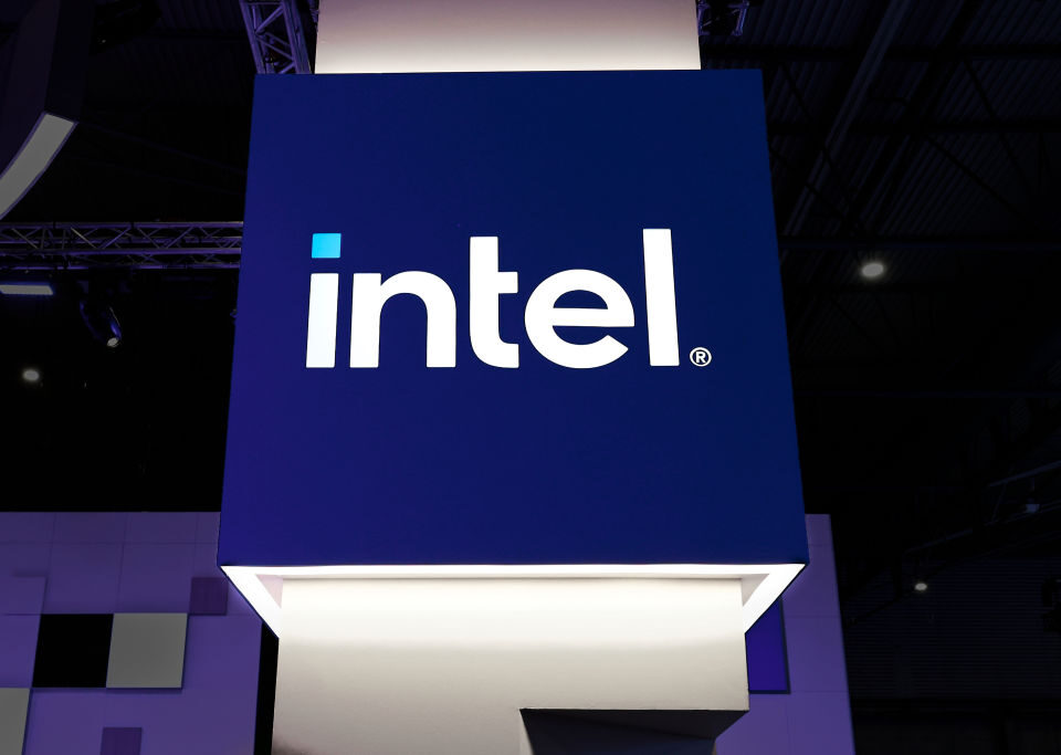 The Intel logo