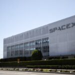 SpaceX headquarters in Hawthorne, California