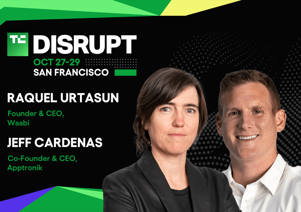 TechCrunch Disrupt 2025 Jeff Cardenas Raquel Urtasun
