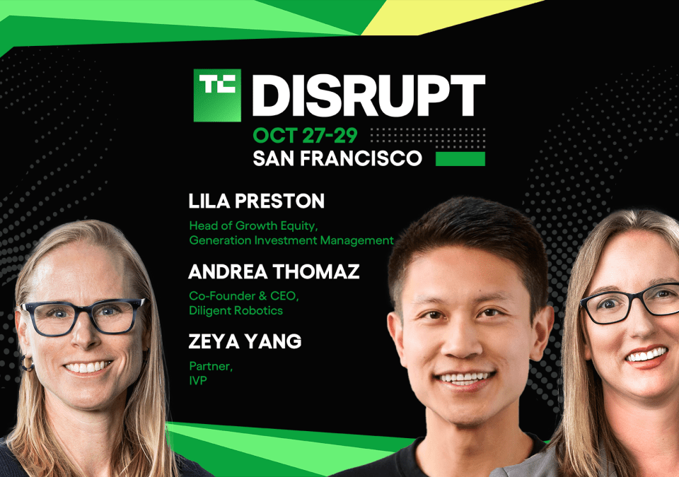 TechCrunch Disrupt 2025 Andrea Thomaz, Lila Preston, Zeya Yang