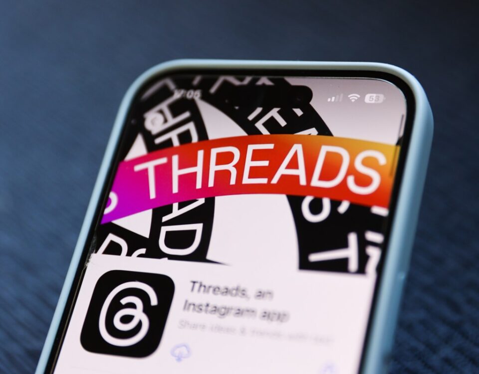 Threads on App Store is seen in this illustration photo.