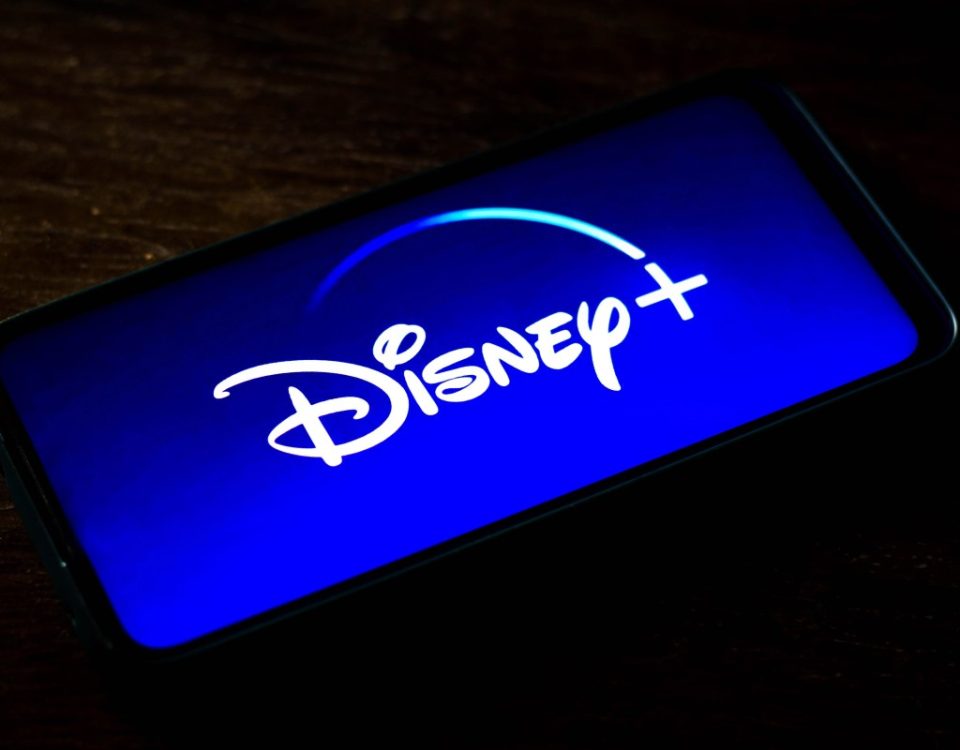 Disney+ app on phone