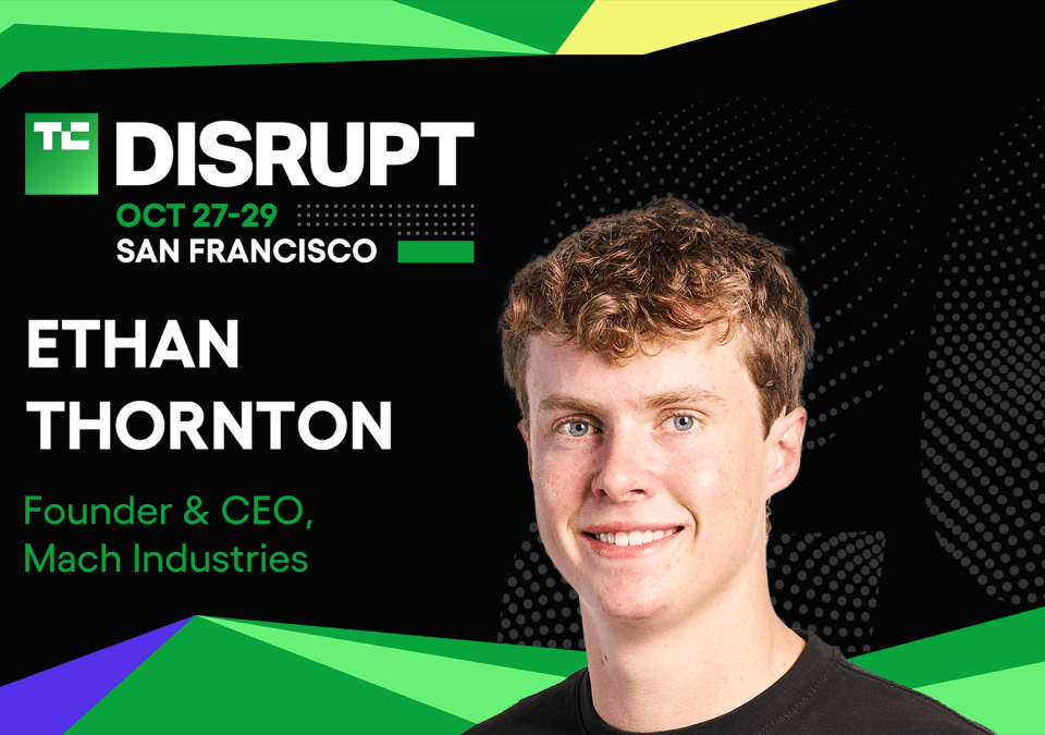TechCrunch Disrupt 2025 Ethan Thornton