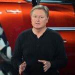 Fisker CEO Henrik Fisker speaks during their inaugural "Product Vision Day" in Huntington Beach, California, on August 3, 2023. (Photo by FREDERIC J. BROWN/AFP via Getty Images)