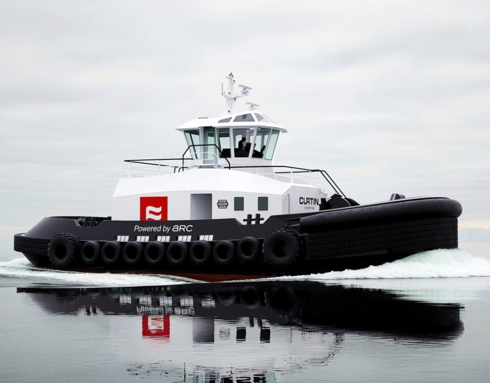 Arc's electric ship assist tug boat