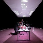 Photo of Utopian Hotline performance