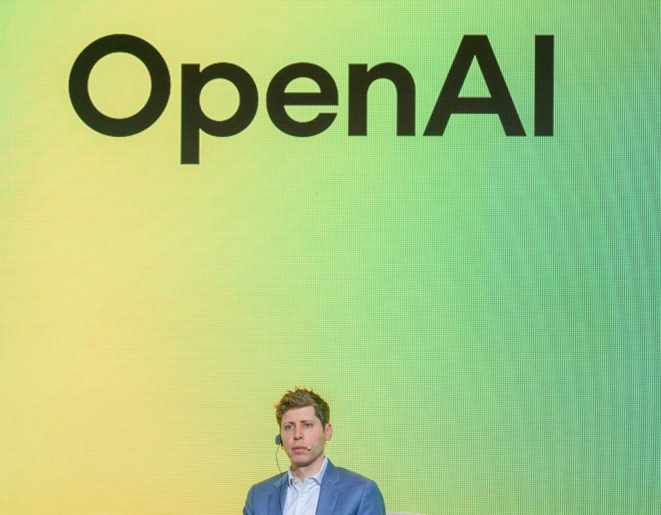Open AI Chief Executive Officer Sam Altman speaks during the Kakao media day in Seoul.