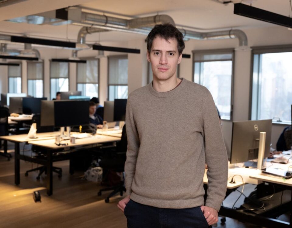 Founder of artificial intelligence start-up Mistral AI, Arthur Mensch