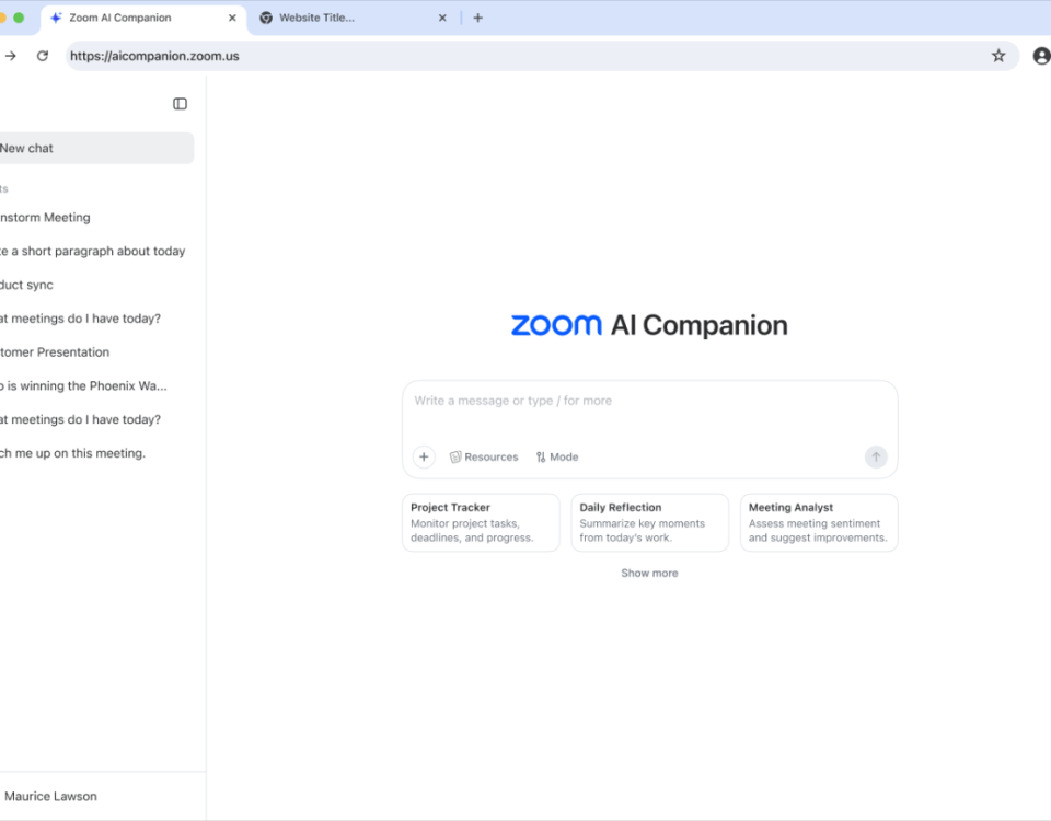 يقوم Zoom بتشغيل تطبيق Cross Aister AI Notetaker و AI Aivatars وأكثر في تحديثه الأخير