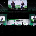 Sean O'Kane and Chris Barman, CEO, Slate Auto, speak onstage during day two of TechCrunch Disrupt 2025 at Moscone Center on October 28, 2025 in San Francisco, California