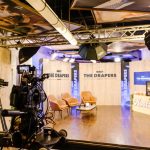 The set of 'Meet The Drapers' show at Hatch in Colombo, Sri Lanka, on Tuesday, Jan. 31, 2023. Venture investors including Tim Draper argue Sri Lanka can scale its technology industry fairly seamlessly with a strong labor force and near-universal literacy. Photographer: Jonathan Wijayaratne/Bloomberg via Getty Images