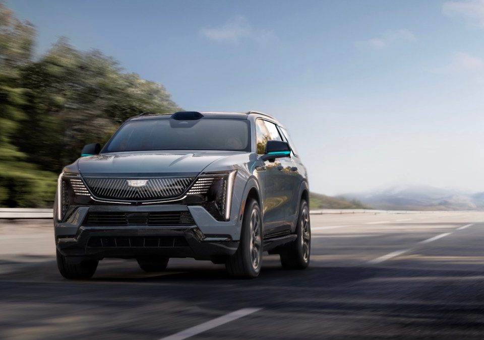 Cadillac Escalade IQ on the road