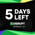TechCrunch Disrupt 2025 5 days left
