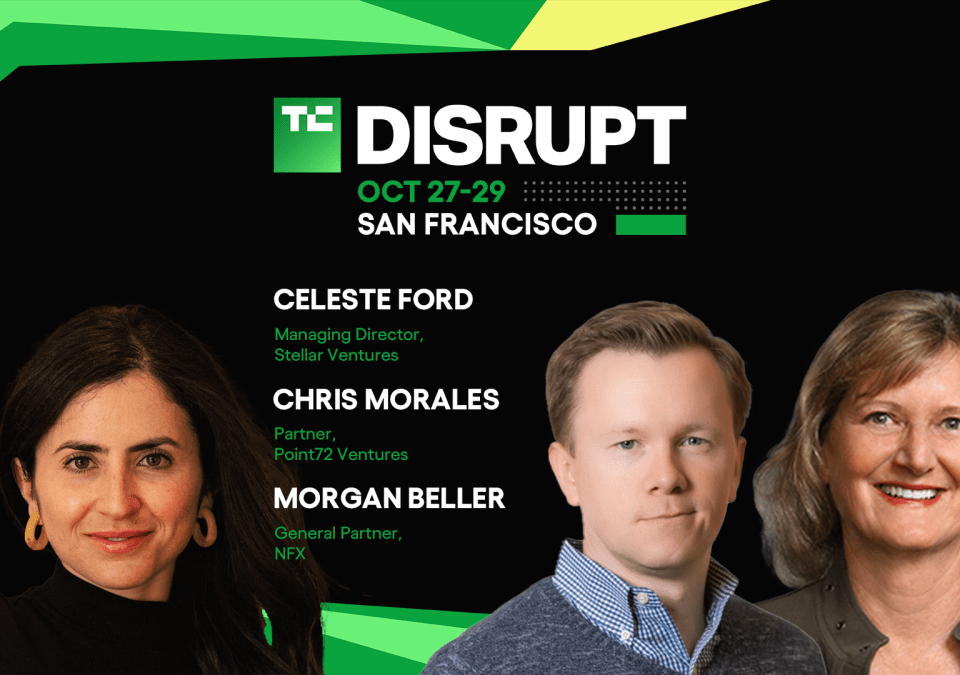 TechCrunch Disrupt 2025 Celest Ford, Chris Morales, and Moran Beller