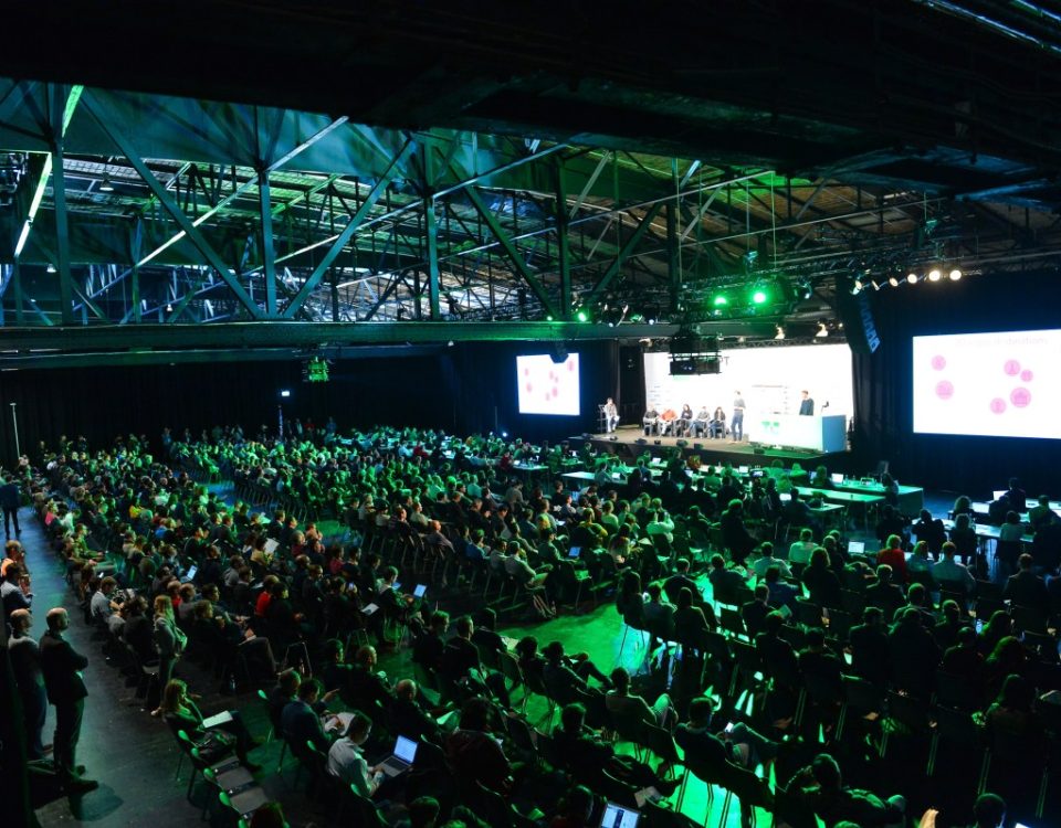General atmosphere at TechCrunch Disrupt Berlin 2017 at Arena Berlin.