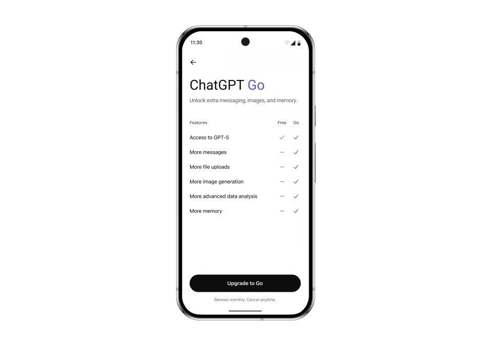 تتوسع خطة ChatGPT Go ذات الأسعار المعقولة من OpenAI لتشمل 16 دولة جديدة في آسيا