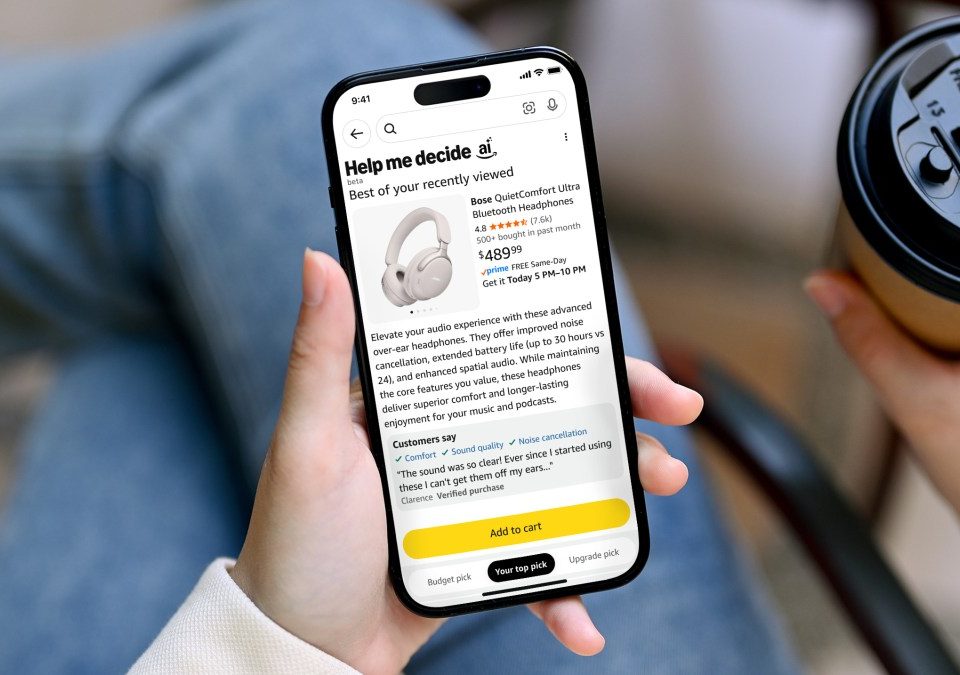 تخبرك أداة التسوق الجديدة المدعمة بالذكاء الاصطناعي من أمازون لماذا يجب عليك شراء منتج موصى به