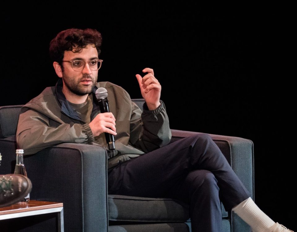 Kalshi CEO Tarek Mansour at StrictlyVC 2025.