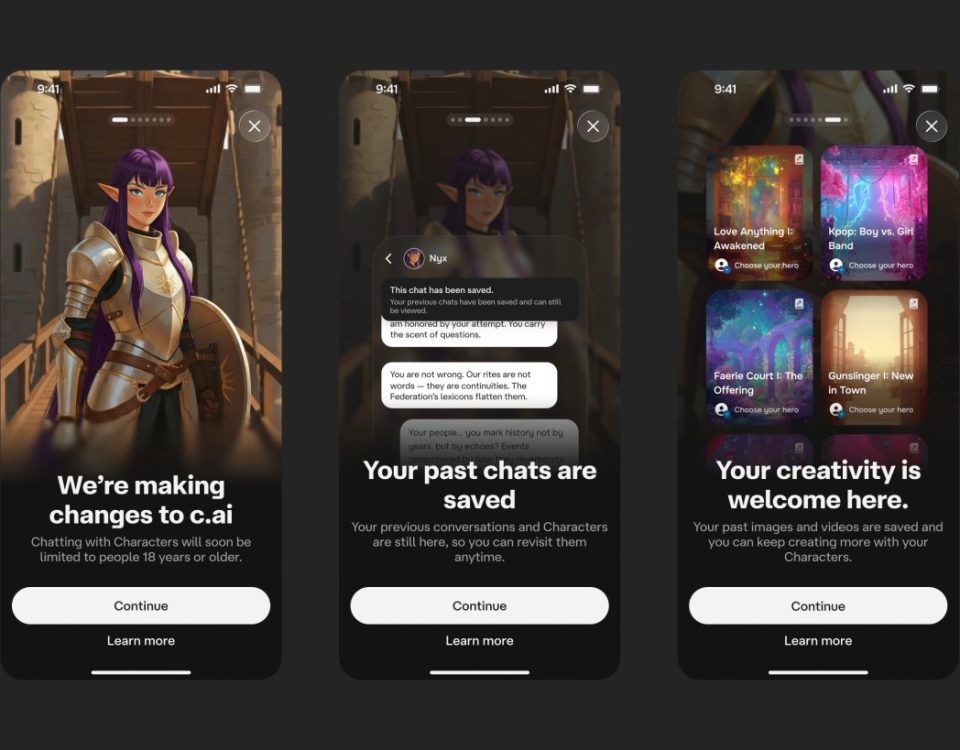 تقوم شركة Character AI بإنهاء تجربة chatbot للأطفال