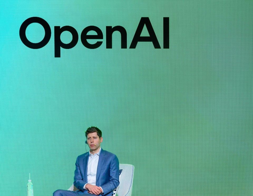 Open AI Chief Executive Officer Sam Altman speaks during the Kakao media day in Seoul.