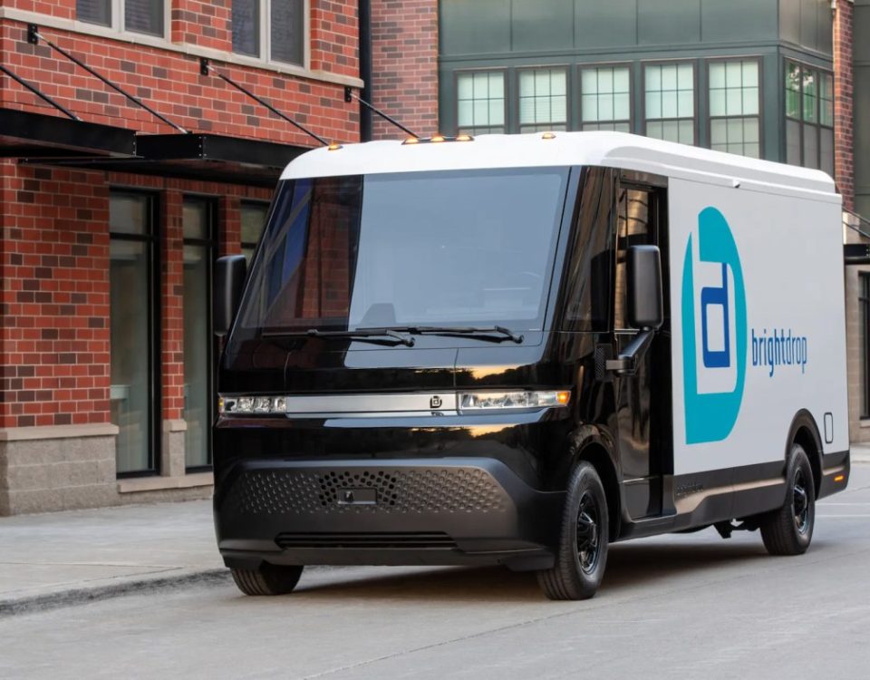 General Motors' BrightDrop EV600 van