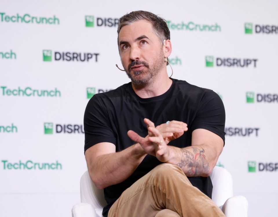 Kevin Rose, Founder, Digg, speaks onstage during day three of TechCrunch Disrupt 2025