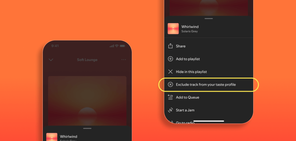 يتيح لك Spotify الآن استبعاد المسارات من ملفك الشخصي