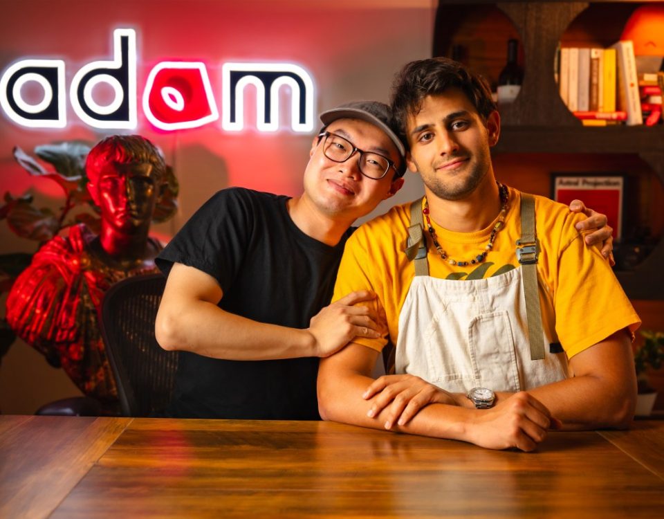 Adam cofounders Aaron Li and Zach Dive