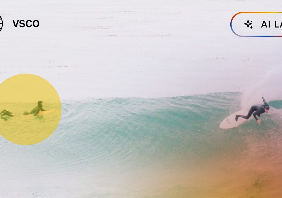 يحصل VSCO على عناصر تحرير AI ودعم ملفات RAW