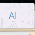 Sundar Pichai onstage at Google IO