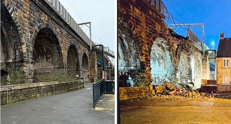 صورة مزيفة لانهيار جسر تُولّدها الذكاء الاصطناعي تتسبب في شلّ حركة القطارات ببريطانيا